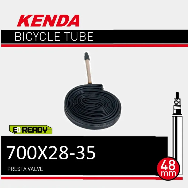 Kenda Tube 700x28/35 Presta Valve Non-Threaded 48mm